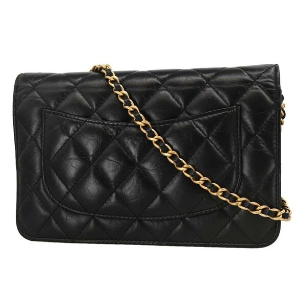 Chanel Calfskin Mademoiselle Lock Icon WOC Wallet on Chain Shoulder Bag 166355 - Picture 2 of 10